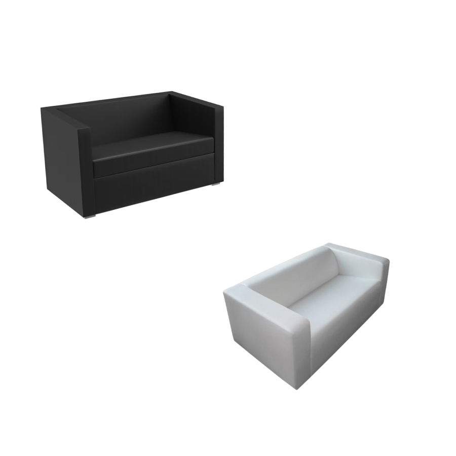 2er Sofa CUBE