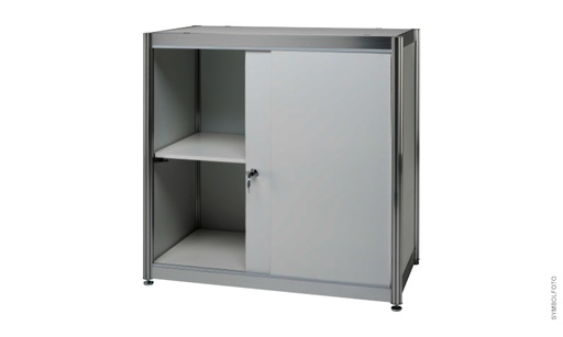 Bar counter lockable